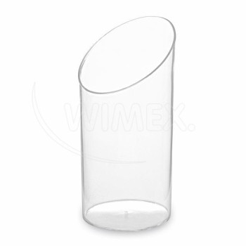 Fingerfood pohár (PS) kerek átlátszó O45 x 84 mm 65ml [20 db]