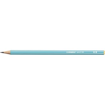 Grafitceruza, HB, hatszögletű, STABILO "Pencil 160", kék