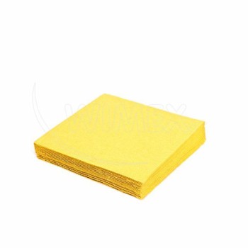 Szalvéta 2 rétegű sárga 33 x 33 cm [50 db]