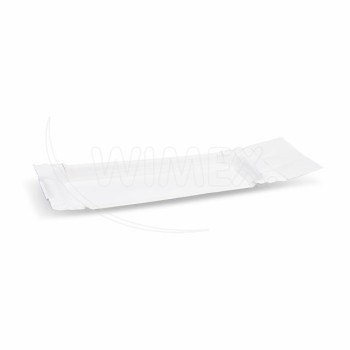 Papírtálca letéphető fehér 8 x 18+3 cm [250 db]
