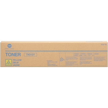 Toner MINOLTA TN312Y (8938-706) Bizhub C300/C352 sárga - eredeti (12 000 szín)