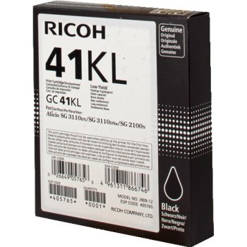 Toner RICOH GC 41 LC (405765) Aficio SG 2100/SG 3110 fekete - eredeti (600 db)
